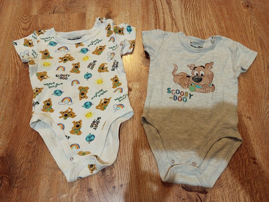 Body z krótkim rękawem 80 Scooby-Doo