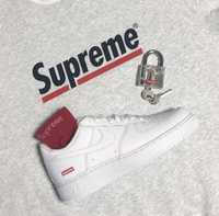 oryginale Nike Air Force 1 Low Supreme White 44