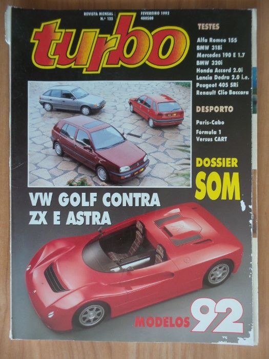 Revista Turbo N.º 125 de Fevereiro/92
