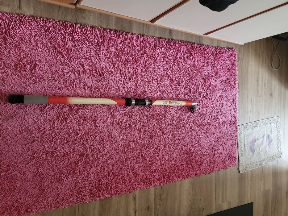 Cana de pesca usada com 4,60 cm