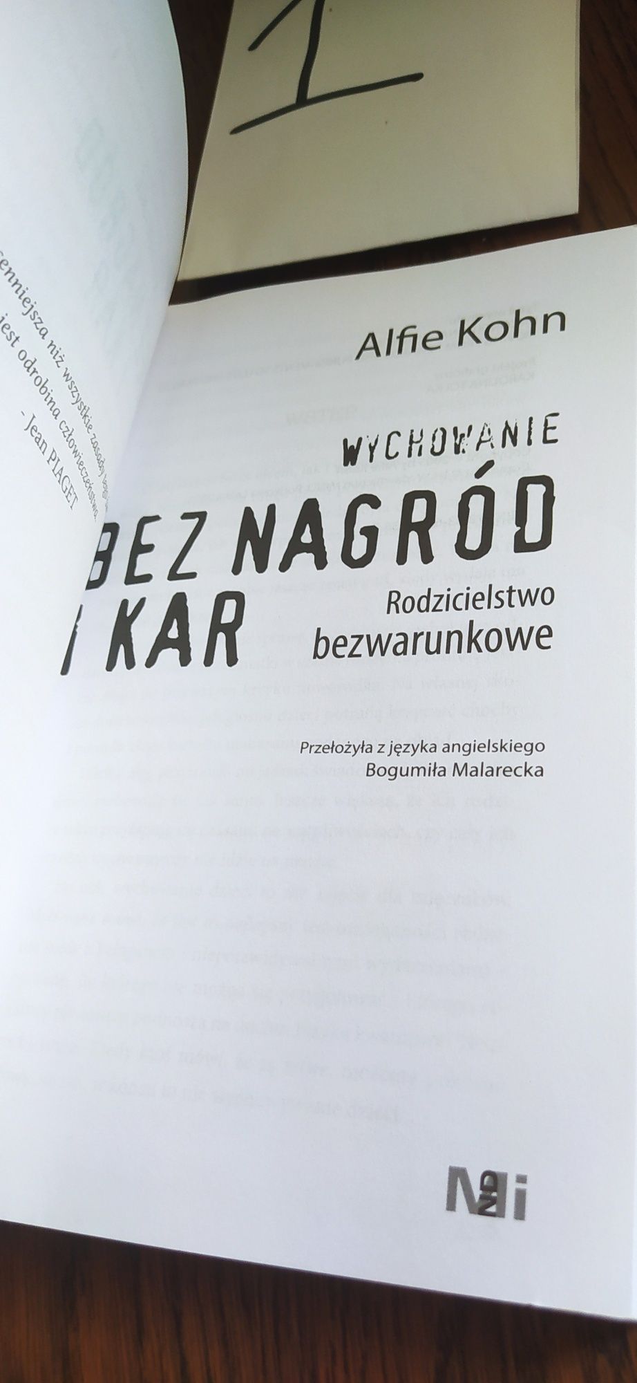Wychowanie Bez Nagród I Kar Alfie Kohn