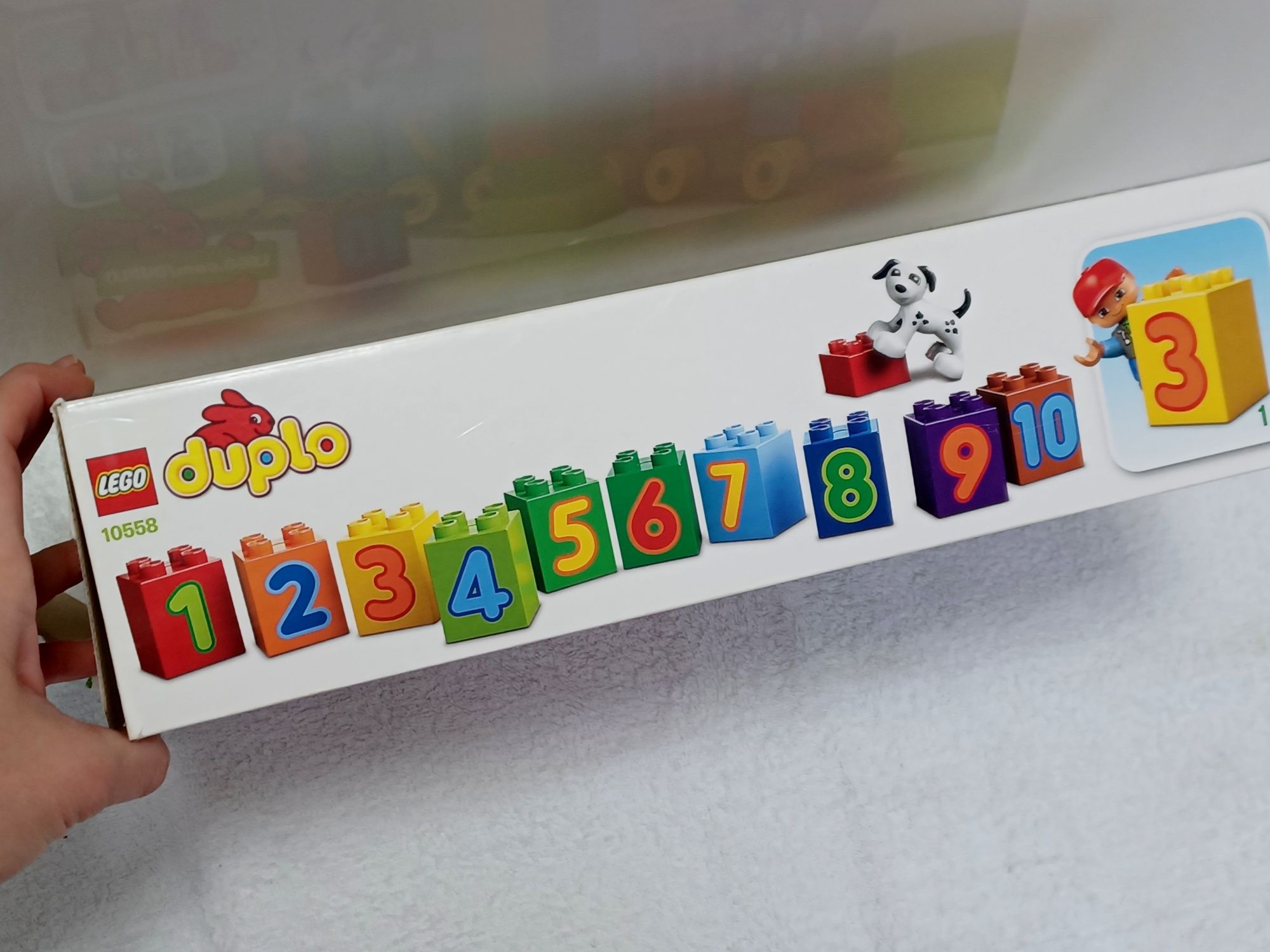 Lego Duplo Pociąg Cyferki Wagony Lokomotywa KOMPLETNE !