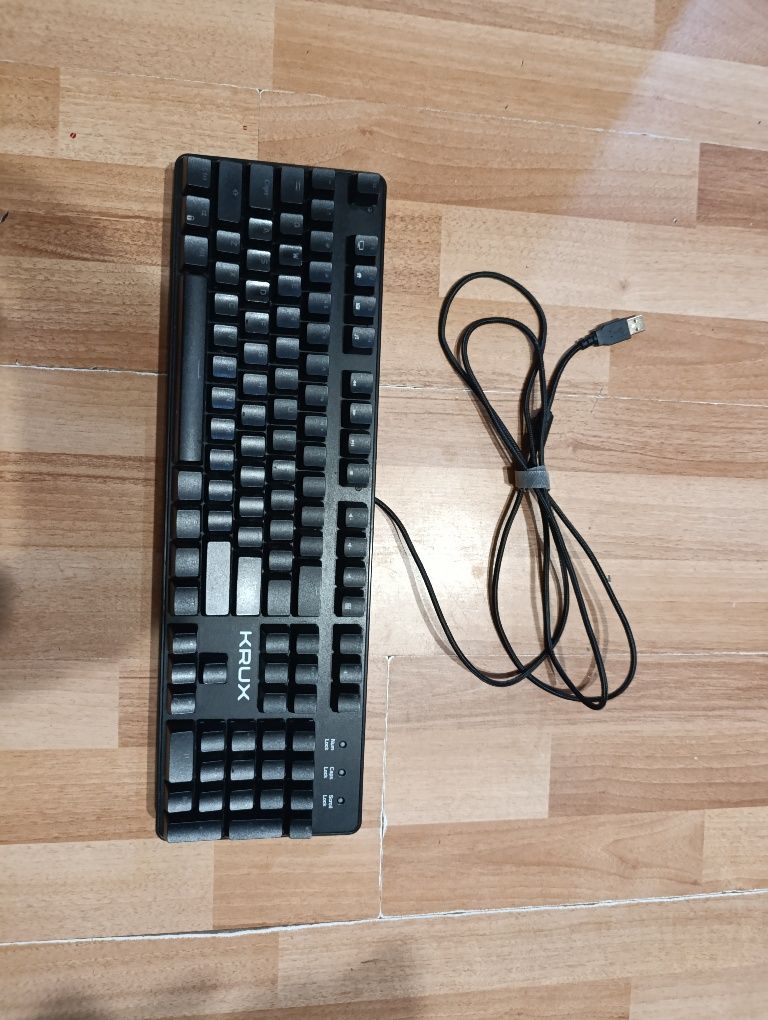 Klawiatura Krux Meteor RGB Outemu Blue