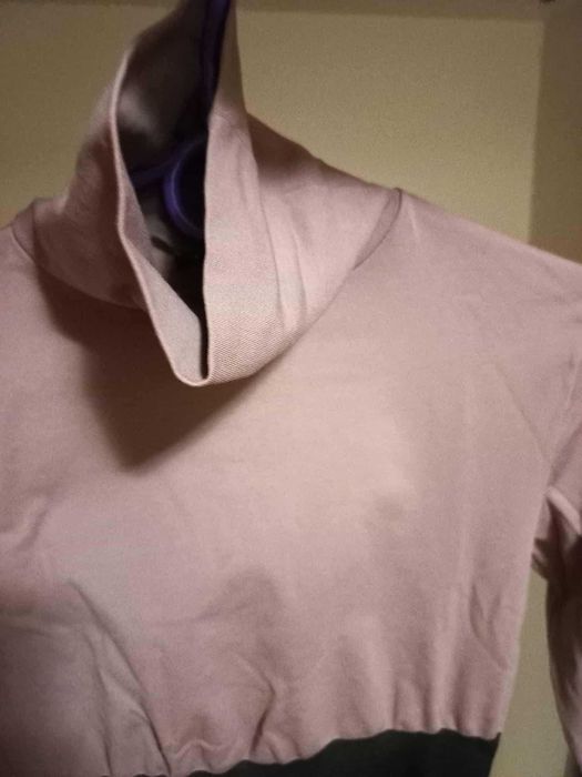 Fioletowo-beżowa funika Gatta z golfem rozmiar S