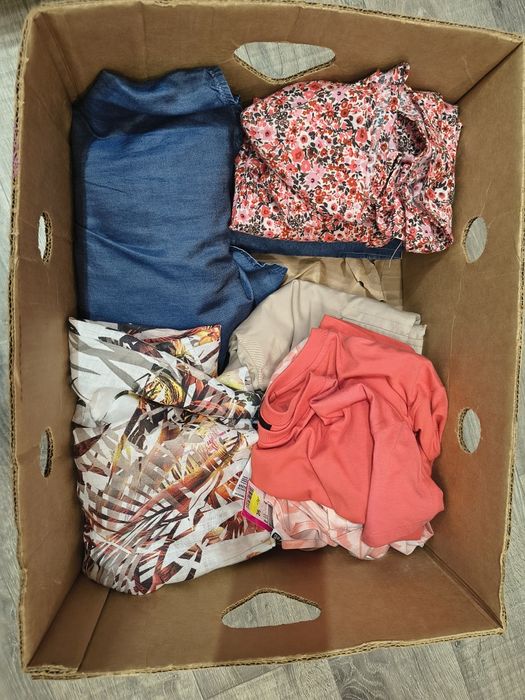 Box mix ubrania letnie ok 60szt