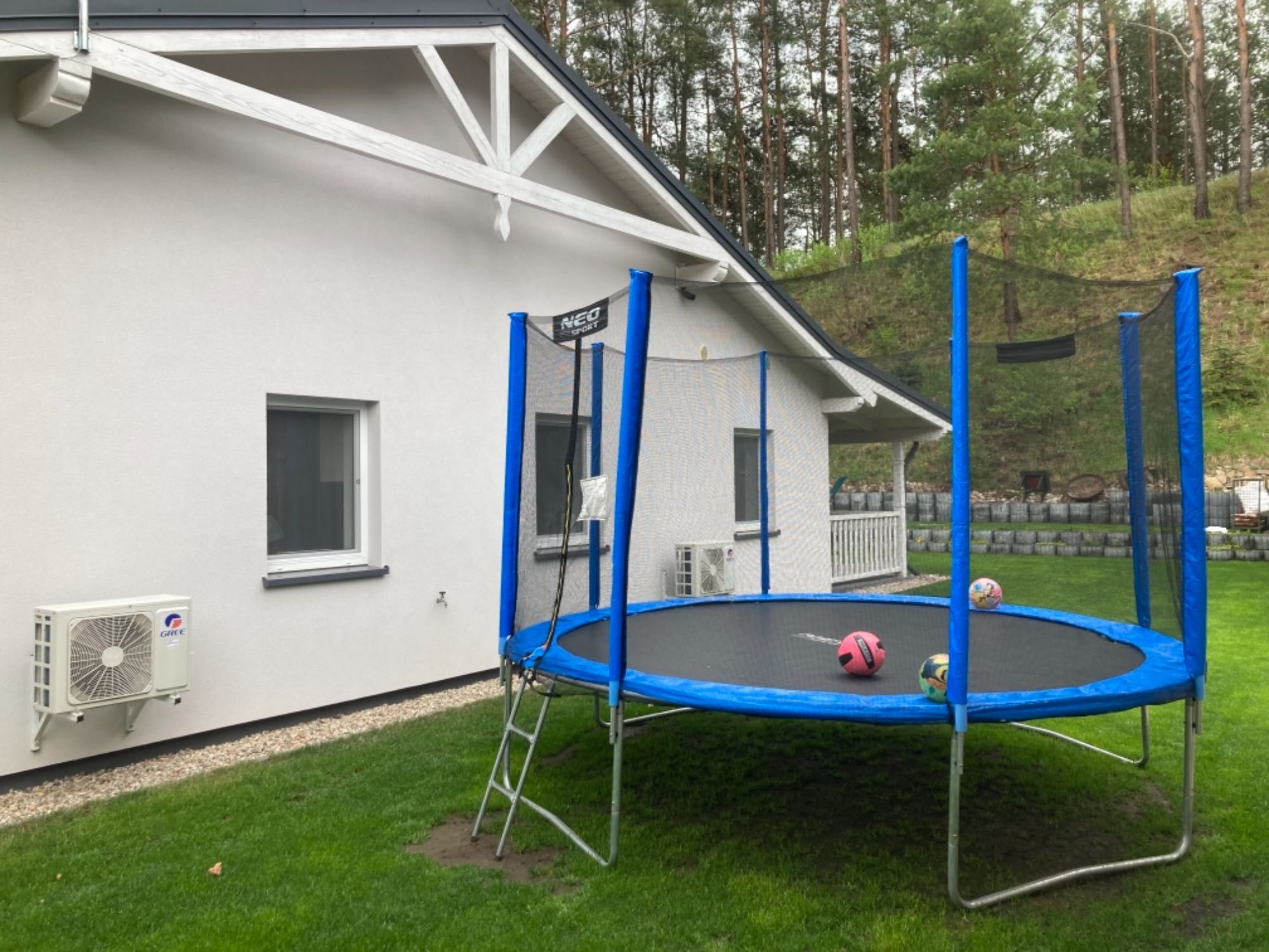 Mazury  -   apartament 6 os. jezioro plaża łowisko las