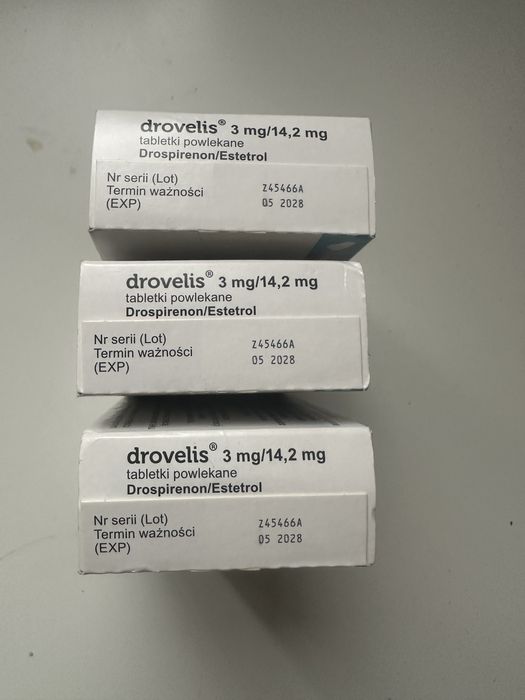 Drovelis 3mg tabletki antykoncepcyjne