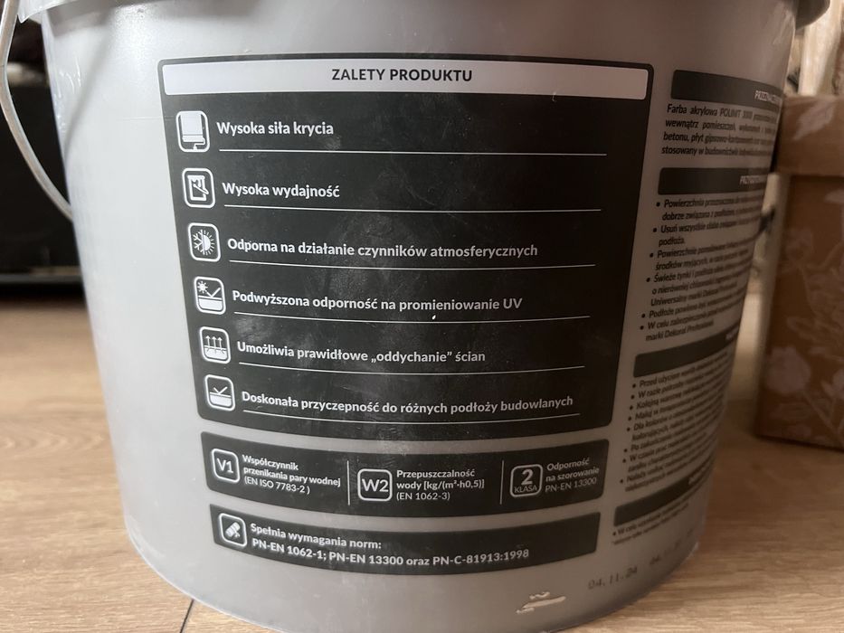 Farba akrylowa Dekoral Professional Polint 3000 HS