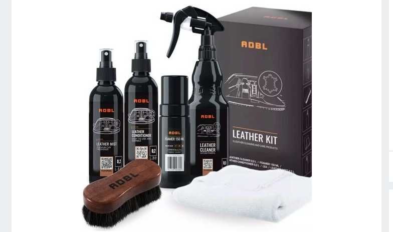 ADBL Leather KIT  zestaw do czyszczenia i zabezpieczenia skóry +GRATIS