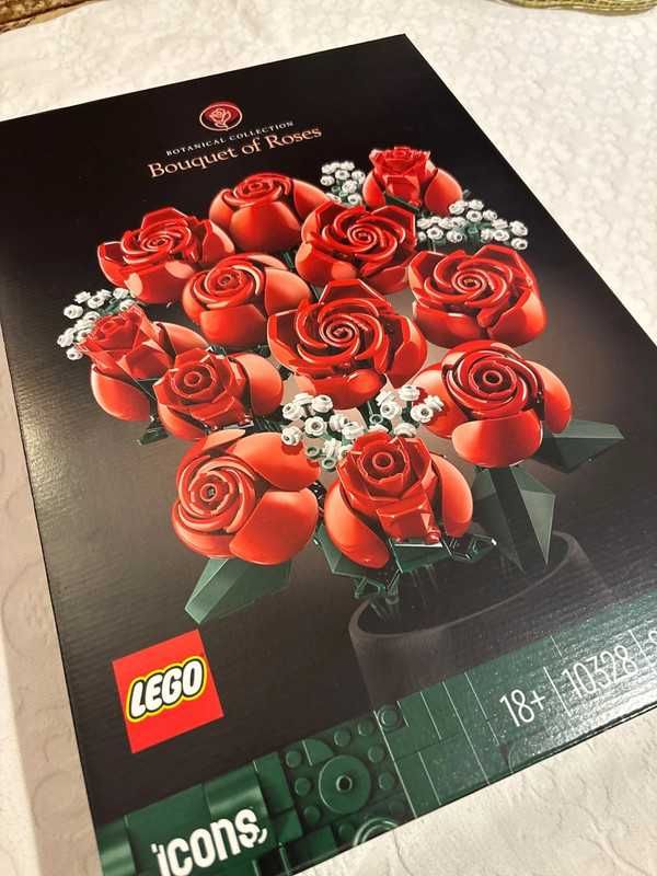 Lego Bukiet Róż na prezent, nowe NA PREZENT