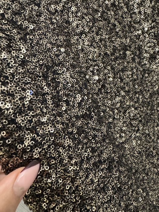 Sukienka zlota Cekiny