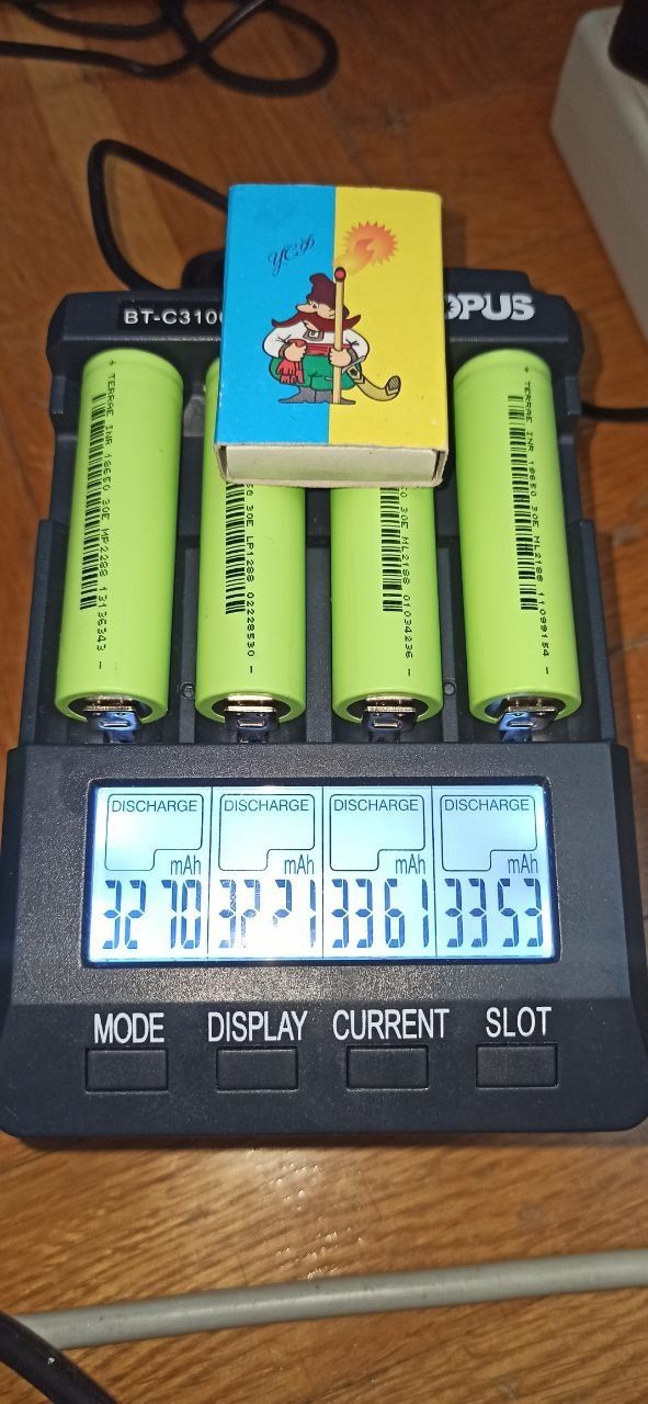 Акумулятори 18650 Samsung INR18650 32E 3200mAh електровелосипед