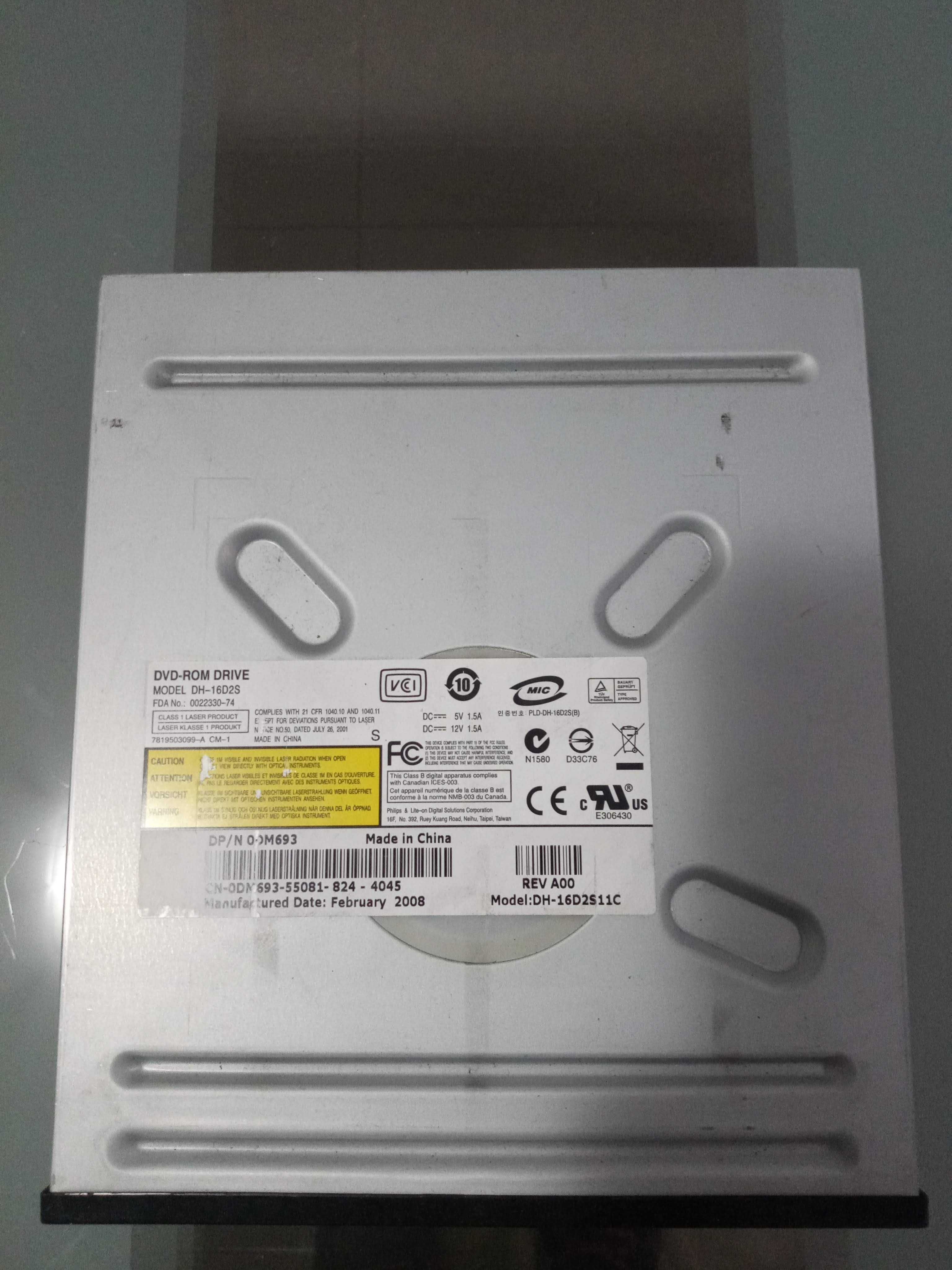 DVD-Rom Phillips DH-16D2S para PC