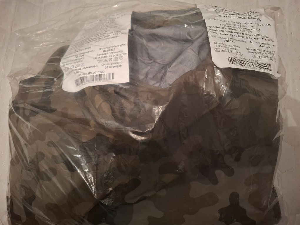 KOMPLET Ubranie wojskowe GORE-TEX wzór 128Z/MON roz. M/R nowa.