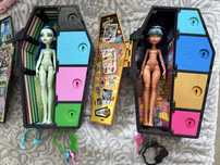 Lalki monster high Cleo i Ghoulia, bez ubranek. Nowe