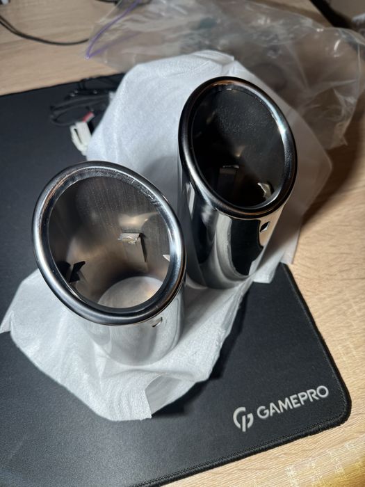 Насадки глушителя выхлопа  jetta 6