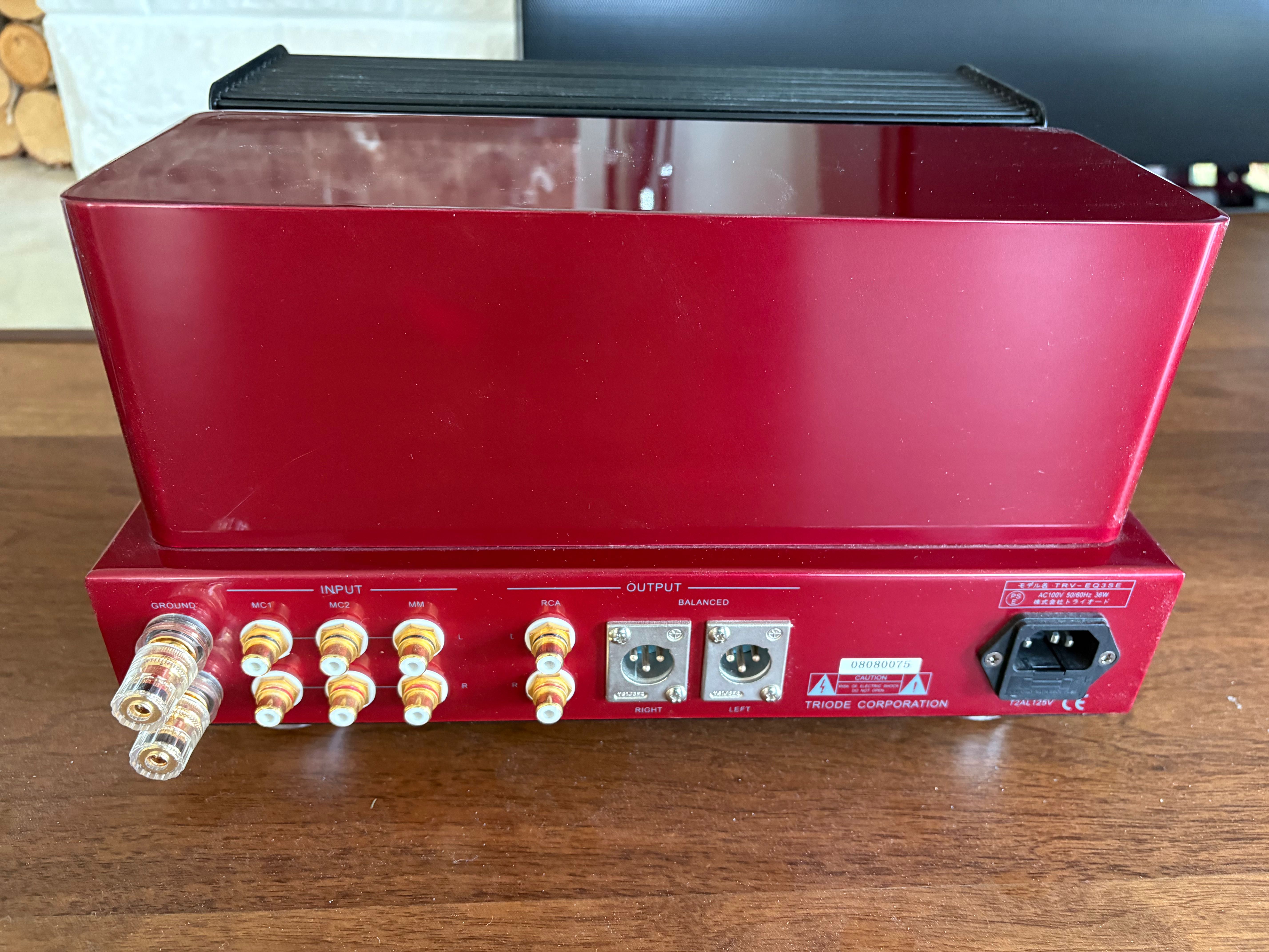Продаю ламповый фонокорректор TRIODE TRV-EQ3SE
