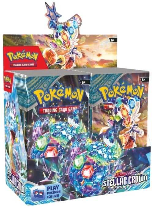 Stellar Crown Booster Box - Karty Pokemon TCG