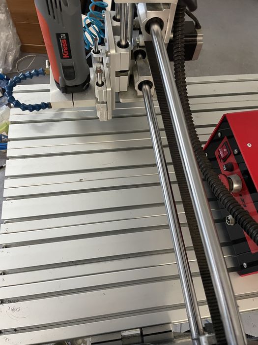 Cnc 6040 4eixos motor kress