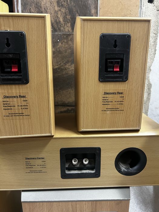 Amplituner yamaha + subwoofer i kolumny