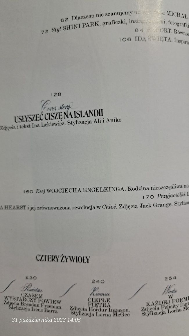 146. Vogue Pokska 12/2021 Islandia równowaga