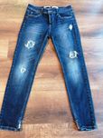Kultowe ciemne jeansy Stradivarius 38 dziury