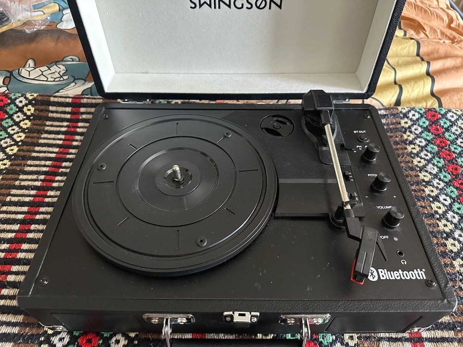 Gira-Discos Portátil Swingson On Stage BT+