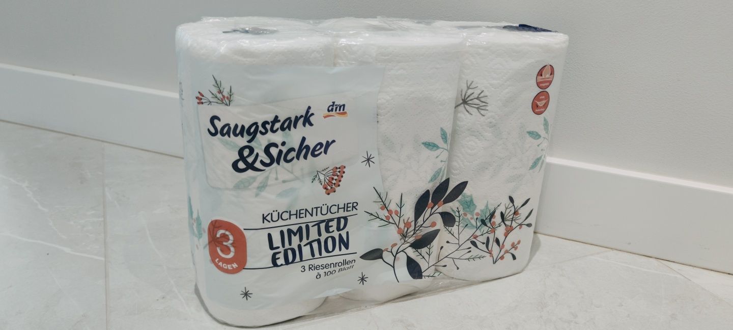 Преміум Кухонні рушники Saugstark&Sicher 3 шари