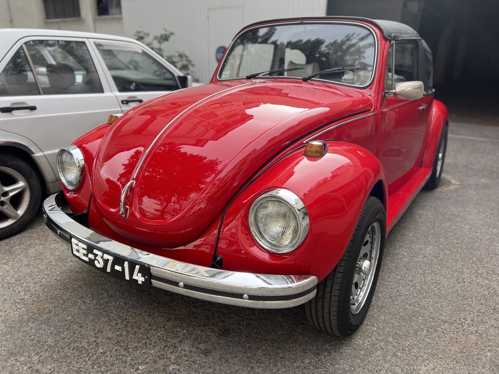 VW Carocha cabrio 1600 dupla admissão