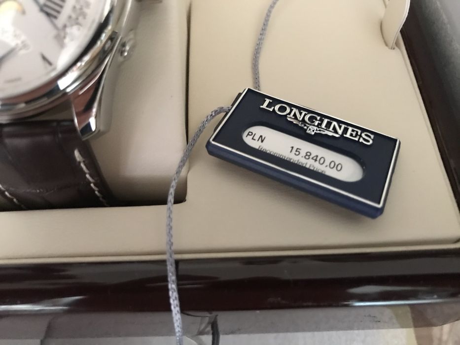 Longines master collection moonphase retrgrade NOWY