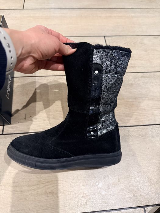 Зимові дитячі  чобітки нубук 32