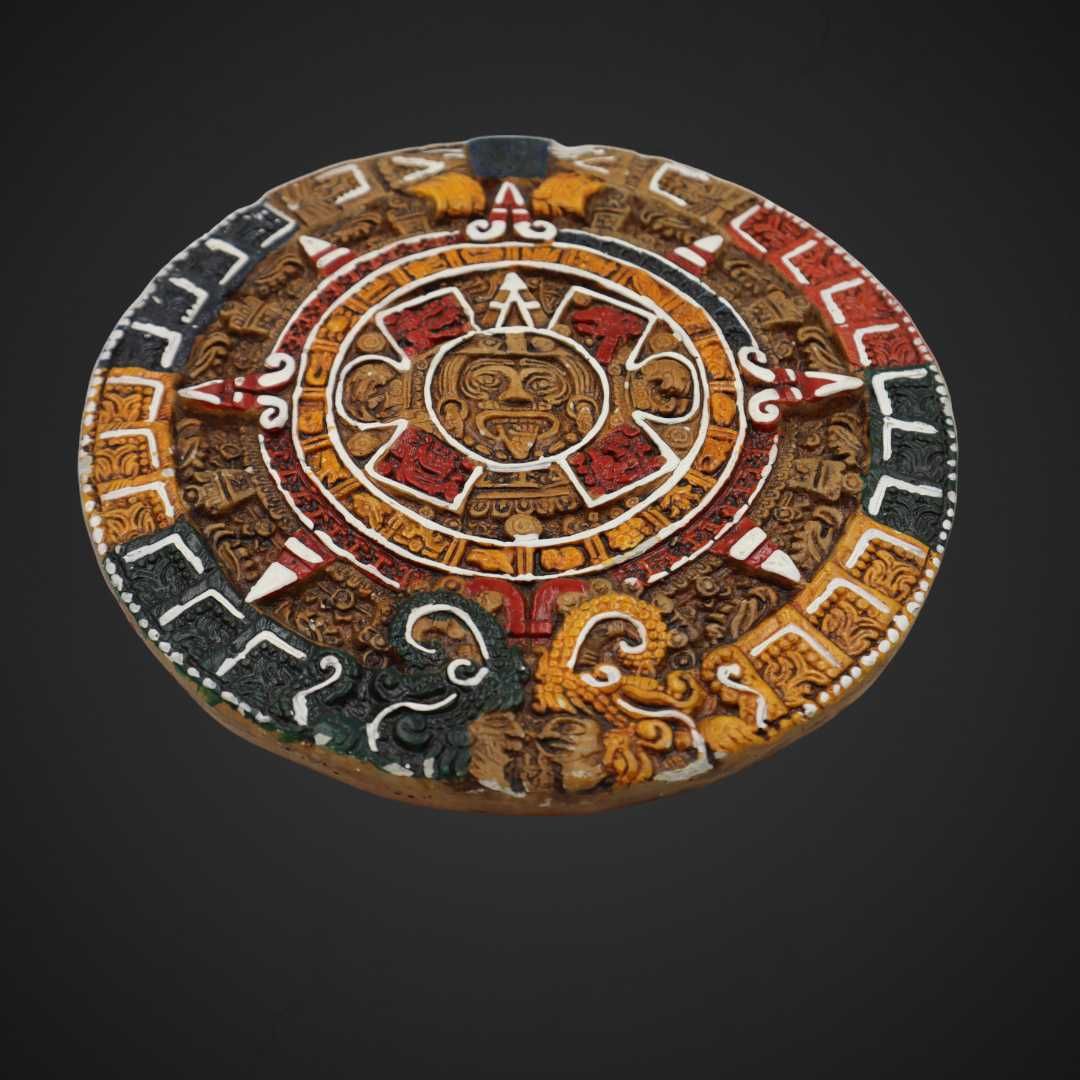 Ceramiczny kalendarz sztuka aztecka, kalendarz aztecki B41/051430