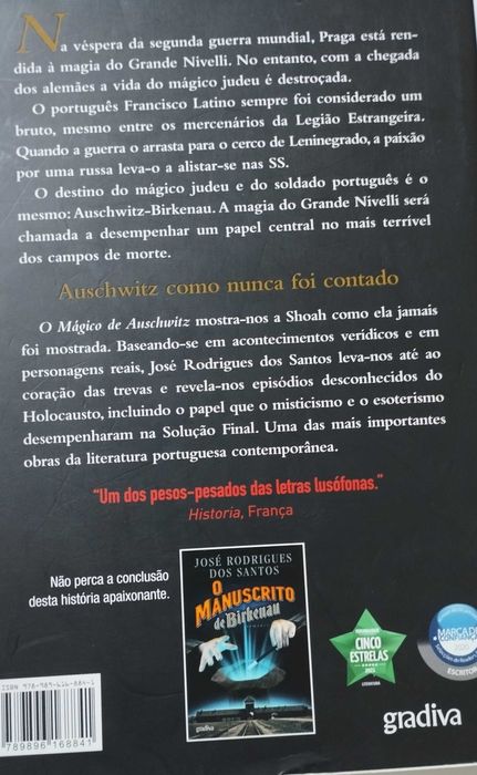 José Rodrigues dos Santos - O Mágico de Auschwitz
