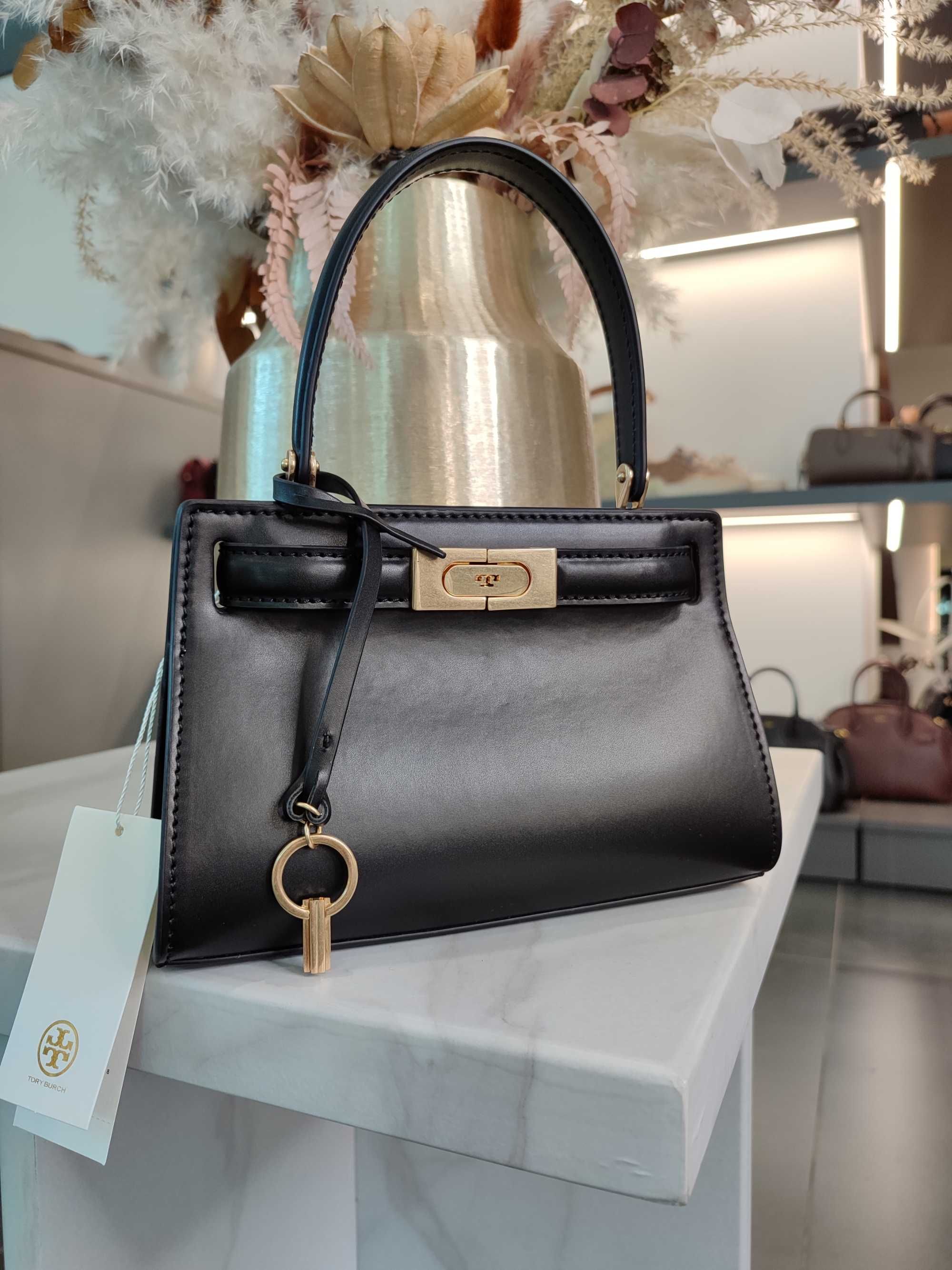 Сумка Tory Burch Lee Radziwill Small Bag Black