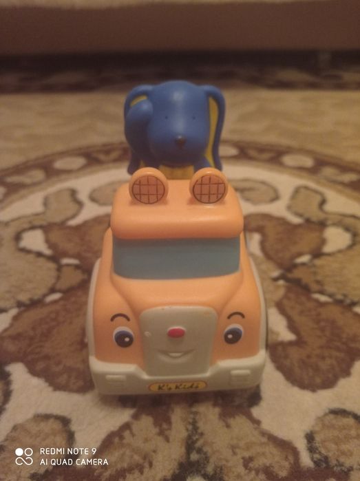 Ks Kids 4 klocki pies auto