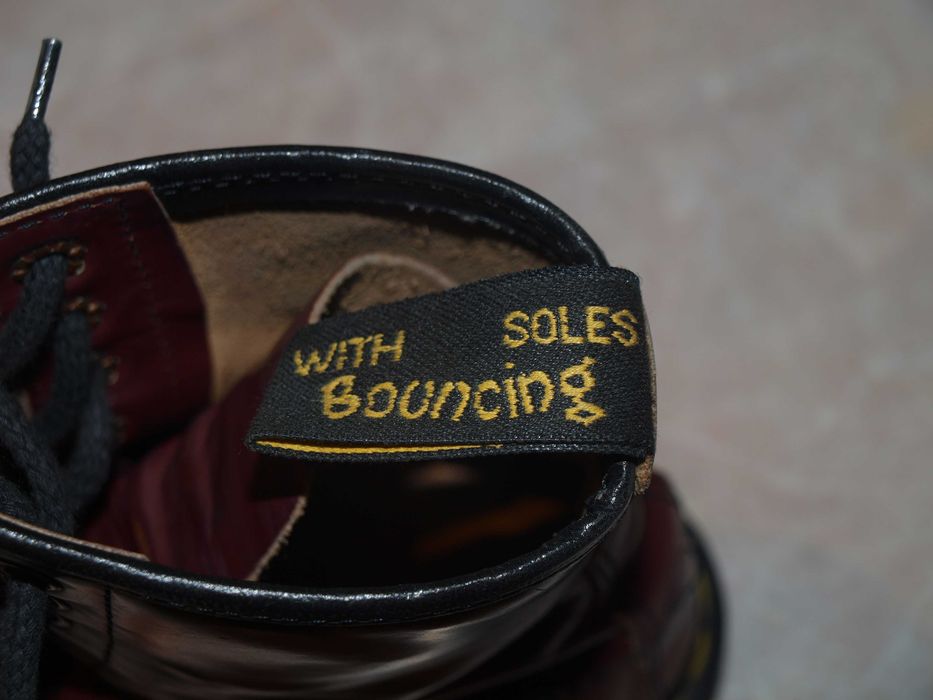 Glany skurzane bordowe