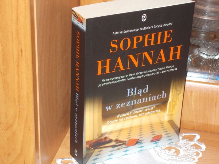 Błąd w zeznaniach Sophie Hannah