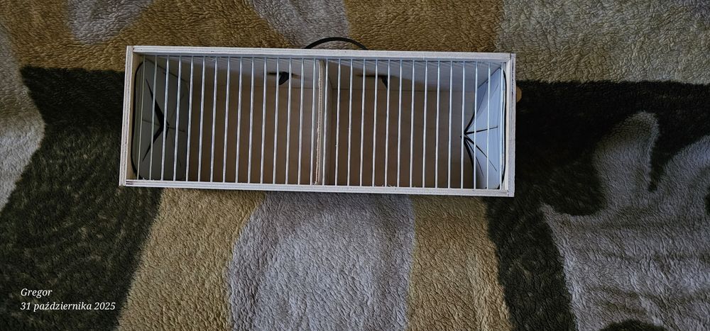 Transporter podwójny dla ptaków