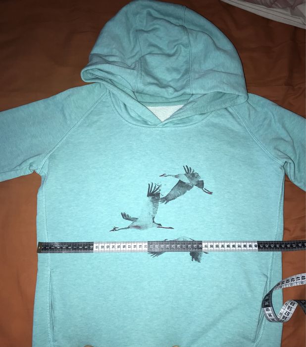 Берюзове худі/тепла кофточка