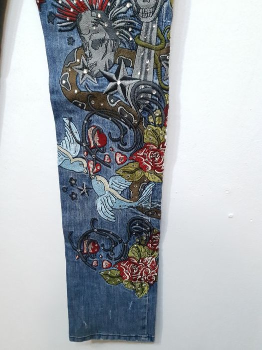 Spodnie jeansowe damskie Philipp Plein S M