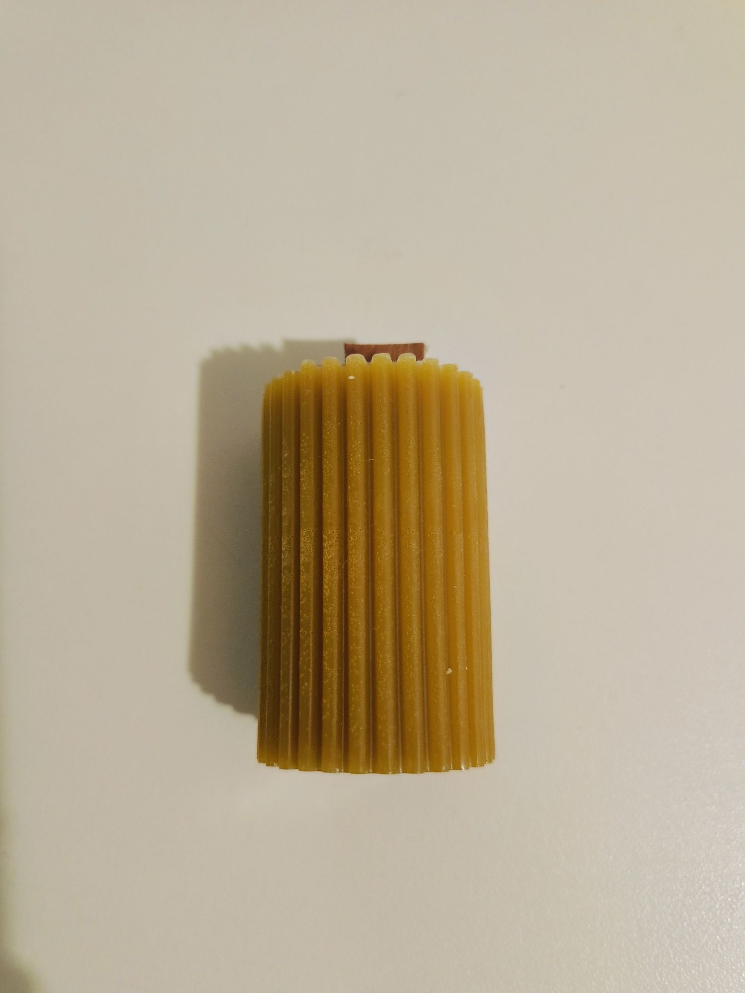Naturalna świeca z wosku pszczelego