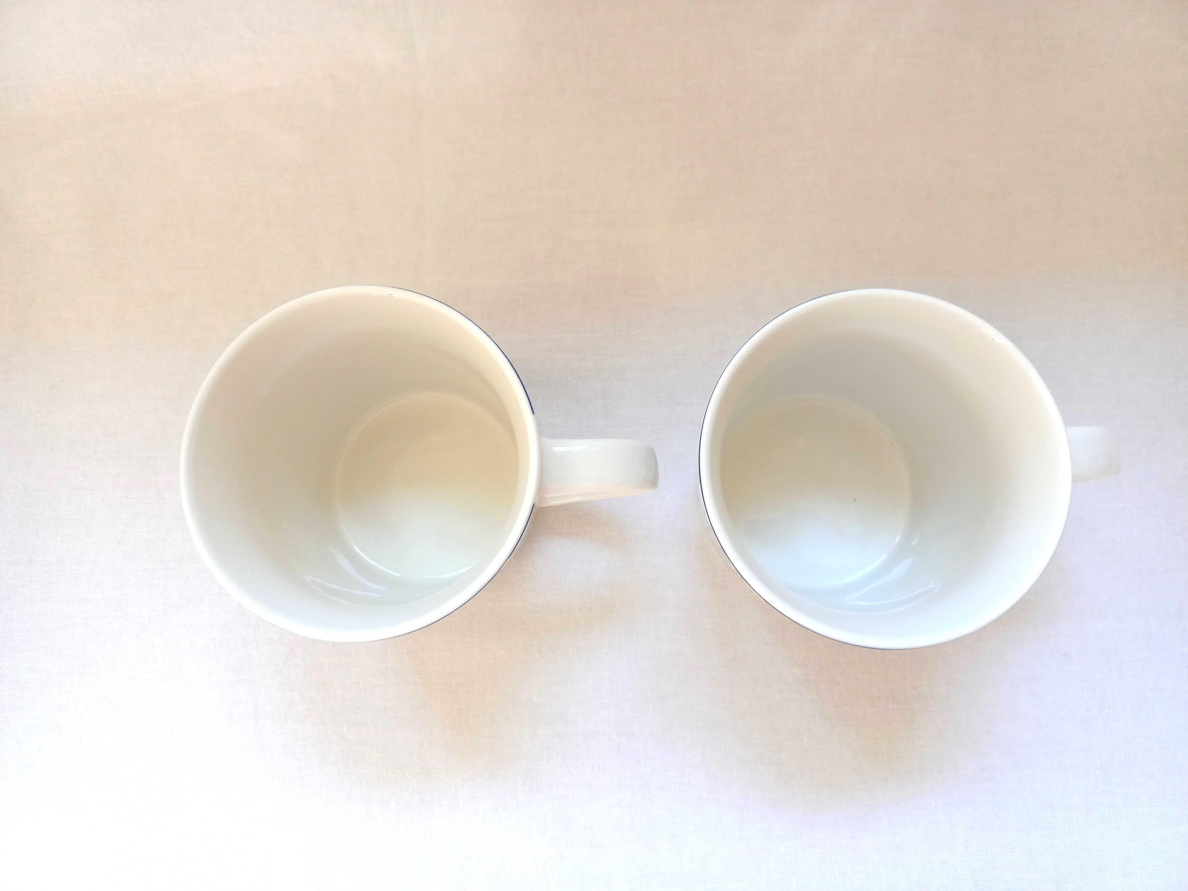 KUBEK latte 450 ml Porcelana wzór kpl.=2 NOWE