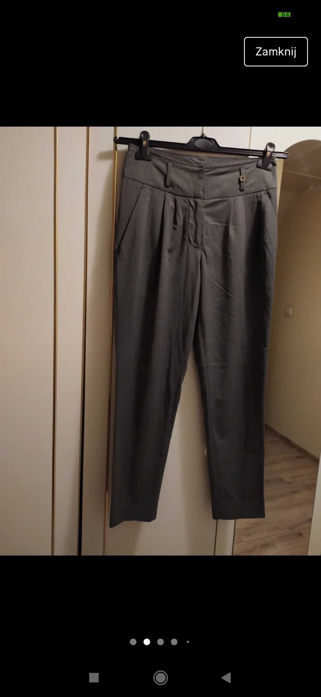 Spodnie Tiffi w kolorze szarym rozmiar M