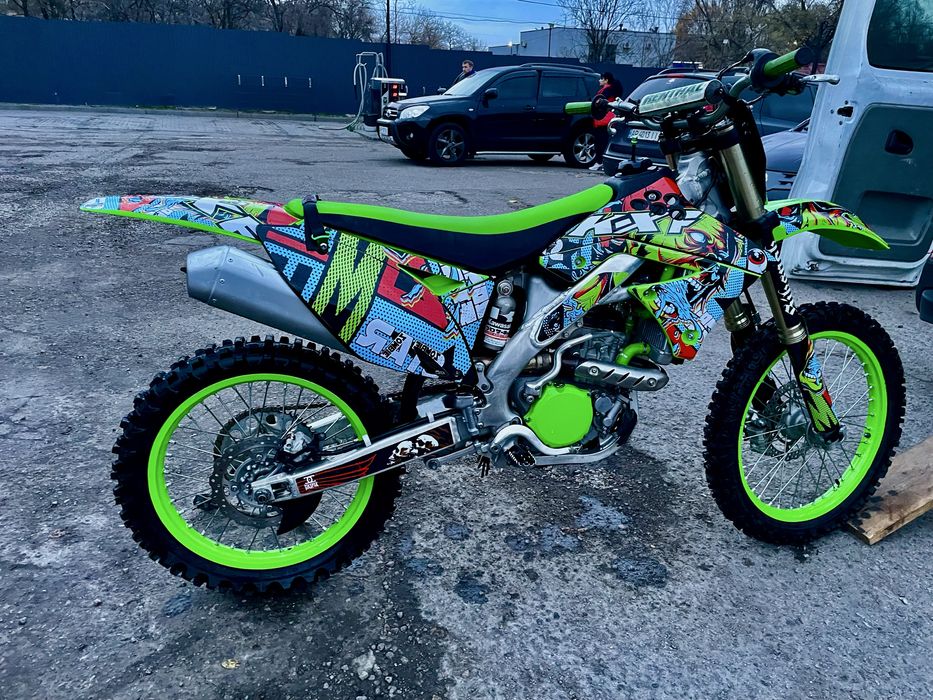 Kawasaki kx250f кросовий