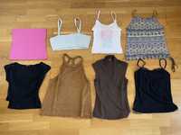 Tops zara, Benetton e Mango, Berska e Uniform