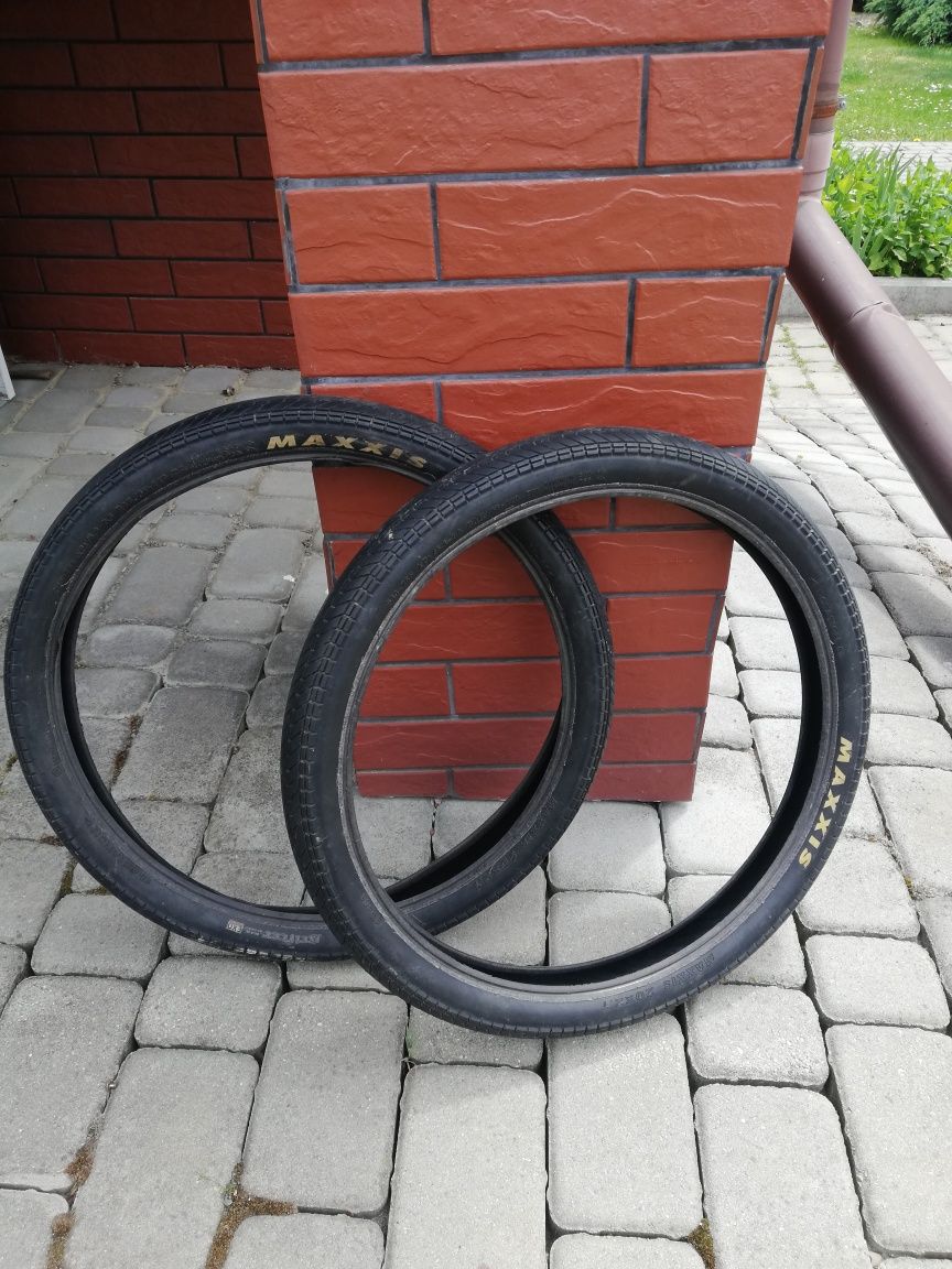 Części bmx(opony, widelec)