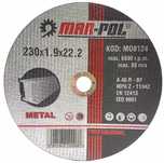 5 sztuk TARCZA DO CIĘCIA Metalu stali 230x1.9mm 2,0mm