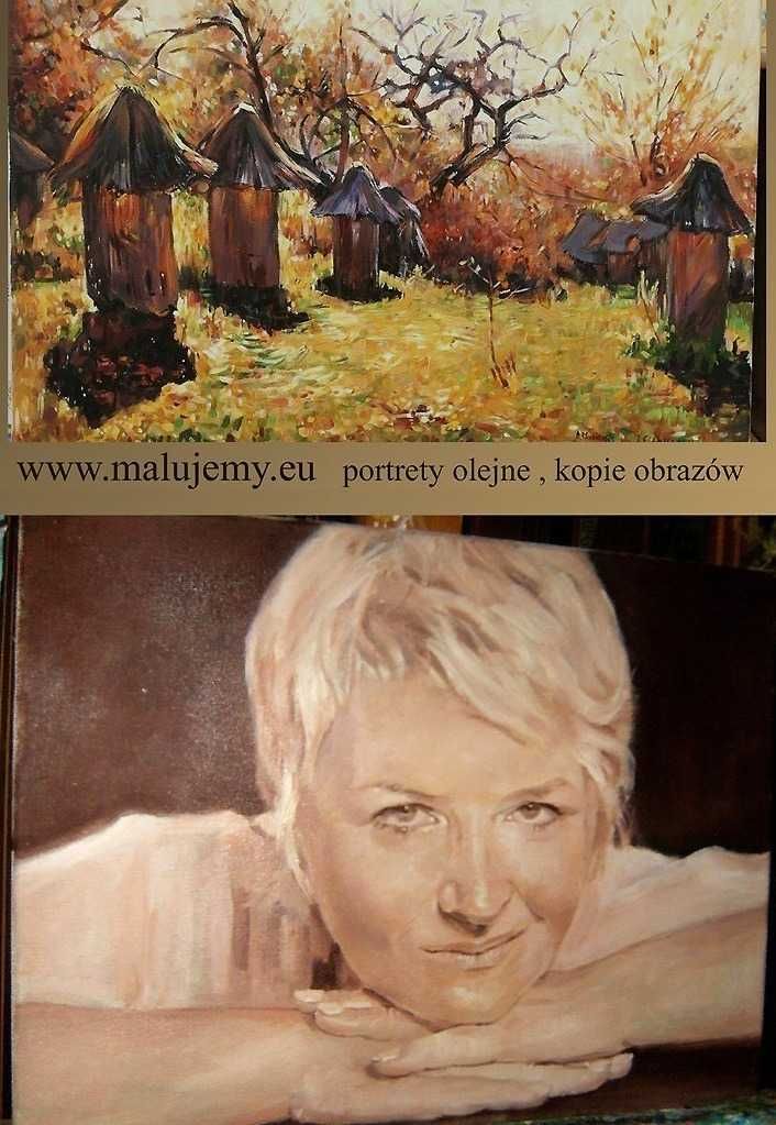 Kopia obrazu Józefa Chełmońskiego "Dropie"