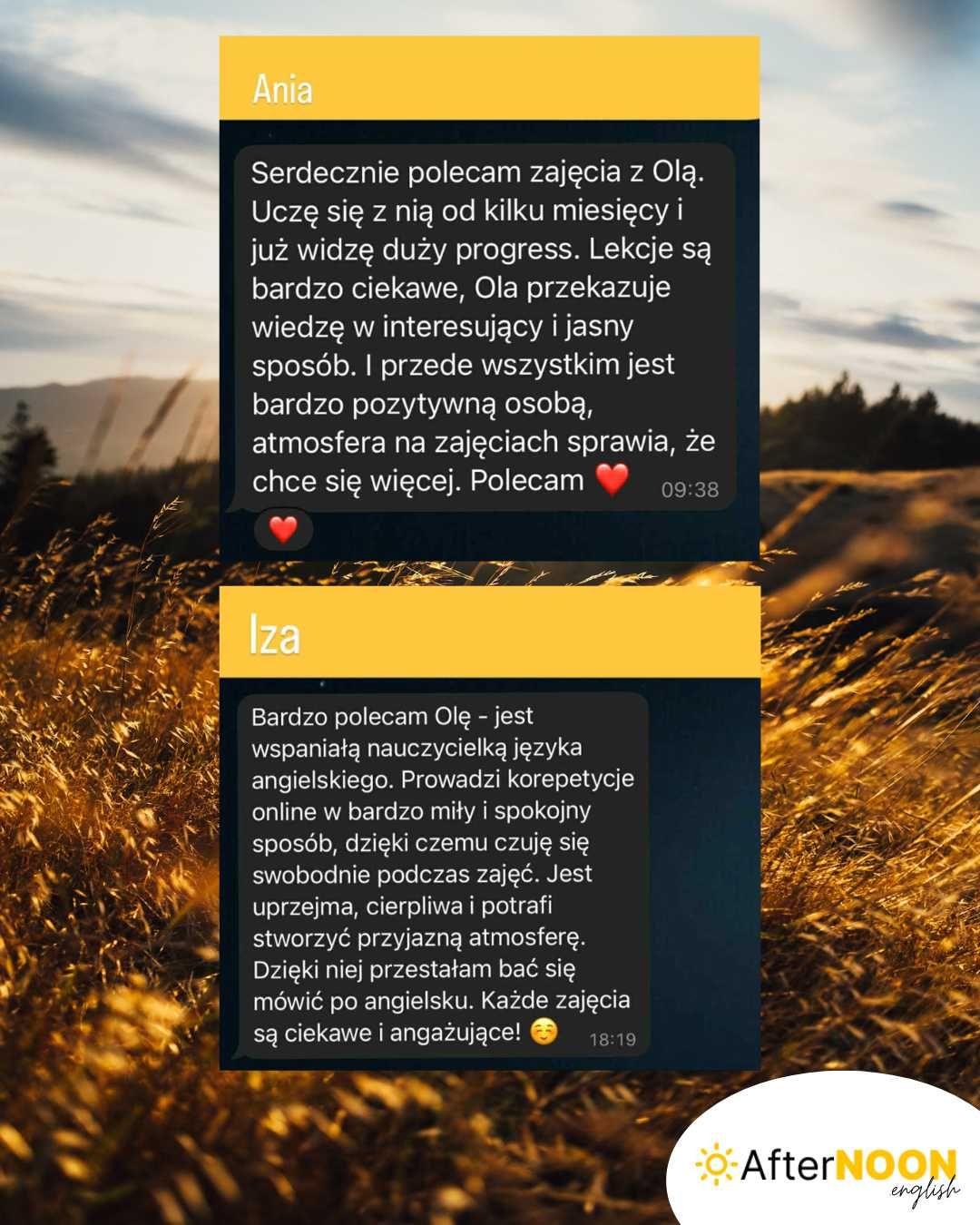 Korepetycje z języka angielskiego dla dzieci i dorosłych - Angielski