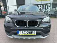 BMW X1 2.0 diesel 143 konie czarna bezwypadkowa udokumentowy przebieg